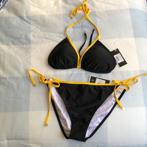Juicy Couture Other - Juicy Couture Black Label Bikini size XL NWT